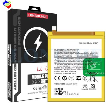 KS40 3000mAh 4.4V batteria al litio perfetto per MOTO E6 Play US XT2029 XT2029-1