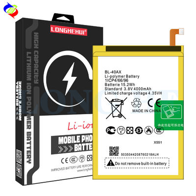Ricaricabile 3.8V 4000mah Batteria del telefono cellulare 40AX per Infinix X551 Hot Note Sostituzione