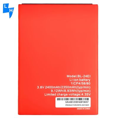 Batteria nera BL-24EI 2400mAh Li-Ion per telefono cellulare Itel A46 A44 S13 IT1508 Batteira