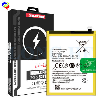 Batteria da 3000mAh BL-30QX per sistema di telefonia mobile Infinix X521 Modello X521 Codifica BL-30QX