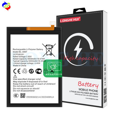 BL-48BT OEM ODM Batteria per telefono cellulare per Tecno 5000mAh Condizione 100% compatibile