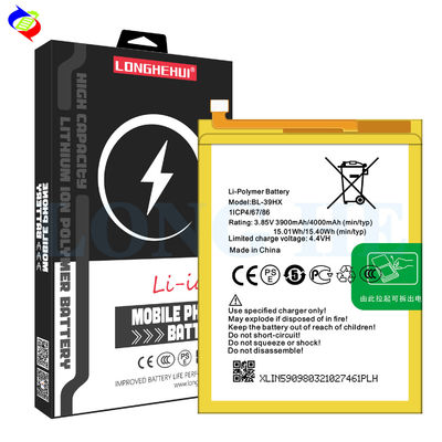 BL-39HX 4000mAh Hot 6 Batteria per cellulari per Infinix X606 Batterie ricaricabili