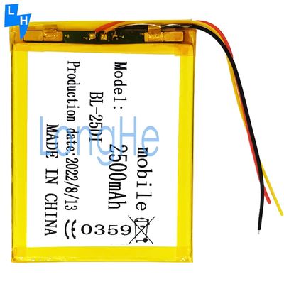 Batteria agli ioni di litio originale BL-25DI ad alta capacità per telefono cellulare per ITEL it1516 Tablet Pad