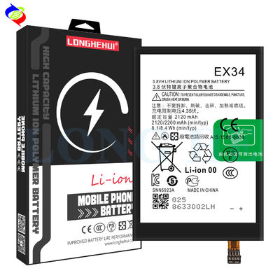Batterie ricaricabili 2200mAh EX34 Batterie per cellulari per Motorola MOTO X