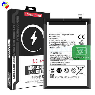 Batteria per cellulari per Itel BL-49SI P55 5G con capacità di 5000mAh e 500PCS MOQ