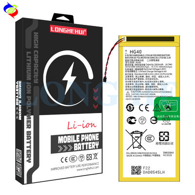 Batteria ricaricabile HG40 per Motorola Moto G5 Plus XT1684 XT1685 XT1687 XT1686 SNN5984A 2810mAh 3.8V