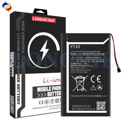 Stoccaggio 2390mAh FT40 per Moto E 2nd Gen/E2 2015/E 1 XT1527 XT1511 XT1505 XT1524 Batteria