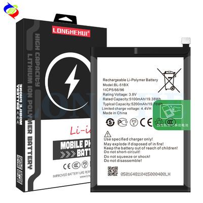 Batteria per cellulare da 5200mAh per INFINIX X692 NOTE 8 X683 HOT10 X682B NOTE 8i BL-51BX