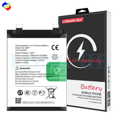 Tecno Pova 5 Pro Batteria per smartphone BL-49PT 3.87V 5000mAh Protezione Dual IC in bianco