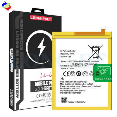 Cellule 4000mAh BL-39KX Hot7 Pro X624 Hot7 batteria per telefono cellulare per batteria infinix X625