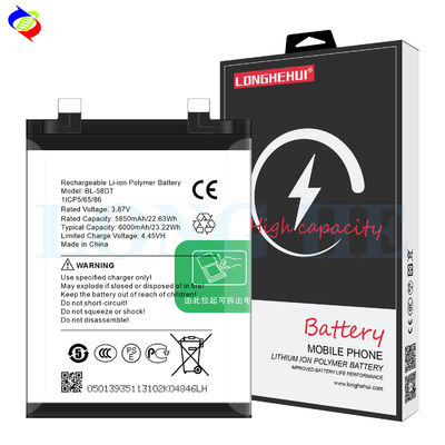 BL-58DT Batteria per cellulari Tecno Pova 4 Pro Batterie originali agli ioni di litio AAA