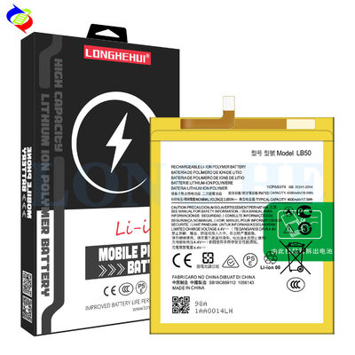 Batteria polimerica al litio ricaricabile bianca per Motorola LB50 4.4V 4600mAh