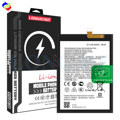 Batteria per cellulari MC50 nera per batterie di potenza Motorola Moto G9