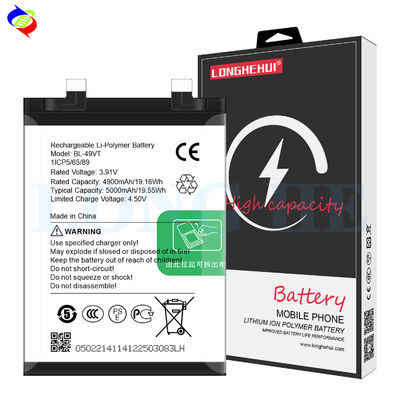100% Compatibile Nome della versione mobile Per Tecno BL-49VT Batteria per cellulari 3.91V 5000mAh