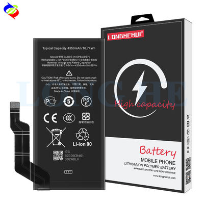 Autentica batteria da 4350mAh GLU7G per PIXEL 6A Nero Batteria originale per cellulare