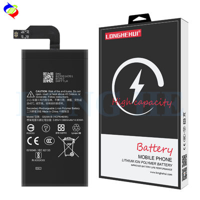 Stock G025A-B Batteria polimerica ricaricabile agli ioni di litio per Google Pixel 5 XL 3.85V 3800mAh