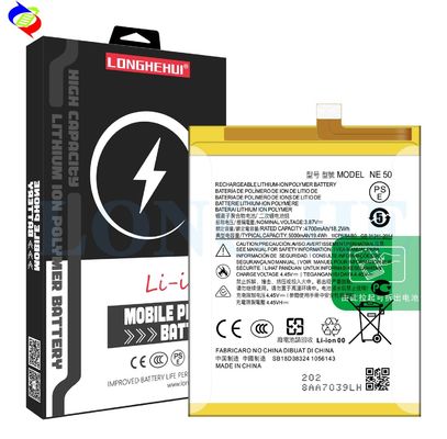 Batterie sostitutive e ricaricabili da 5000mAh NE50 per Moto G52 G72 G82 XT2221 Bianco 4.4V