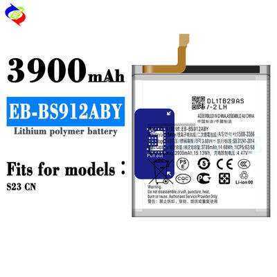 Codice della batteria EB-BS912ABY Bianco per Samsung Galaxy S23 SM-S911B Batterie 3.88V 3900mAh