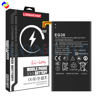 Ricaricabile EG30 3.7V 789mAh Batteria grigio per cellulare per Motorola Droid Mini XT1030