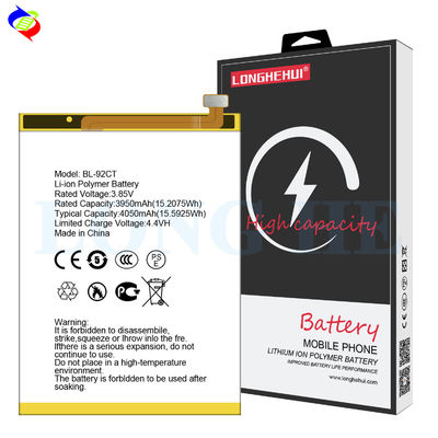 Batteria ricaricabile in Li-Polymer BL-92CT per telefono cellulare General GM 20 PRO 4050mAh 3.85V