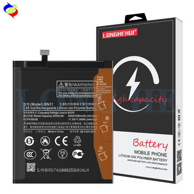 BN31 Batteria per Red-MI Note5A Prime Mobile Phone Originale A Garantito