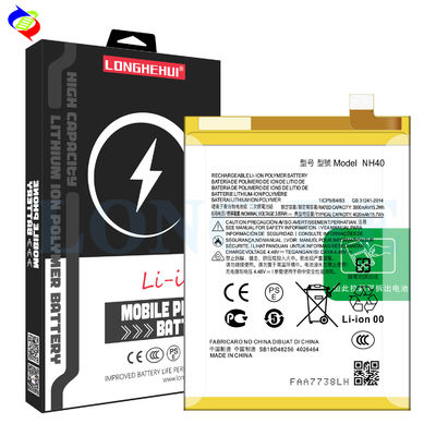 Batteria sostitutiva compatibile al 100% per Motorola E22 Telefono NH40 Codice batteria 4020mAh