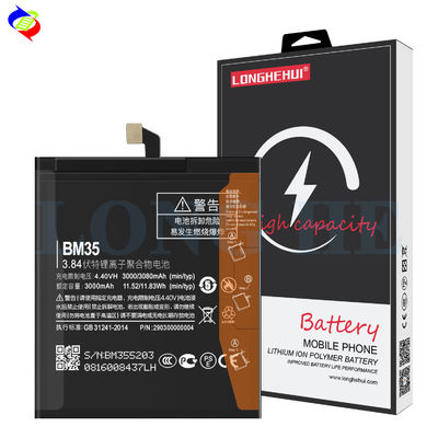 Batteria per cellulare BM35 di grande capacità 3080mAh Adatta per Xiaomi 4c