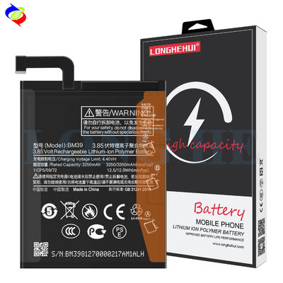 Compatibile con ODM/OEM per Xiaomi 3350mAh BM39 Batteria sostitutiva per MI6 Mi 6