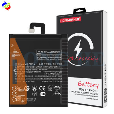 Batteria ricaricabile a doppia protezione IC per Mi Note 3 sostituzione originale BM3A
