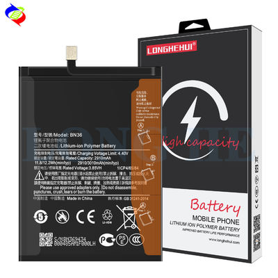 Ori 1 1 batteria cella 3010mAh batteria originale OEM telefono cellulare BN36 per Xiaomi Mi 6X Mi6X