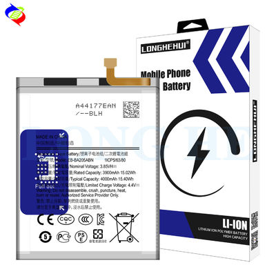 Protezione a doppio circuito integrato batteria ricaricabile 4000mAh EB-BA205ABN per Samsung EB-BA205AB