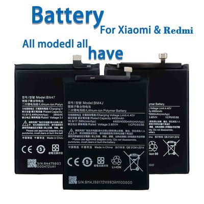 Batteria ricaricabile per cellulare per Xiaomi Mi 3 4 5 6 4i 4C 5s 5s Plus Mi 4s 5 Pro