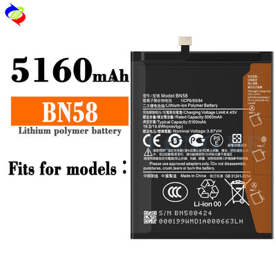 Batteria originale per cellulare per Redmi BN58 e Xiaomi compatibile