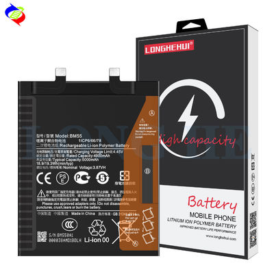 Batteria polimerica ricaricabile a ioni di litio BM55 per Xiaomi 11 ULTRA 5000mAh 3.87V Ori 1 1 Nero