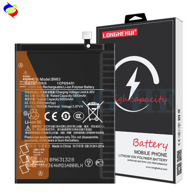 Batterie Li-polimero BN63 per Xiaomi RedMi 10 10 Prime 3.87V 6000mAh