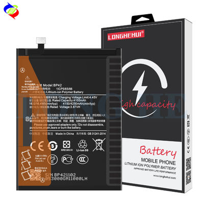 BP42 Batteria sostitutiva per Xiaomi Mi 11 Lite M2101K9AG M2101K9AI 4250mAh ricaricabile