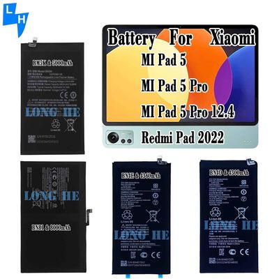 Xiaomi MI Pad 1 2 3 4 4plus 5 5pro 5pro 12.4 Redmi Pad 2022 Batteria AAA Lithium Polymer