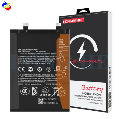 5160mAh Batteria BM5N per MIUI POCO F5 PRO Batterie di telefono sostitutive Finitura nera