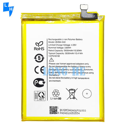 Original BVSM-340 batteria polimerica agli ioni di litio 3530mAh 3.80V per Vsmart Star 4 telefono cellulare