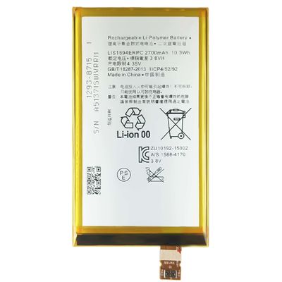 Batteria sostitutiva per telefono cellulare per Sony Z5 Mini E6883 E6653 XA Ultra/XAU/F3216/F3215