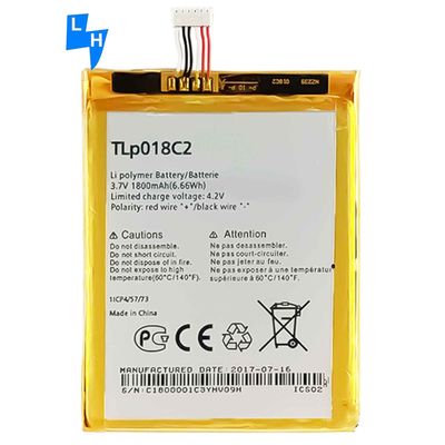 1800mAh batteria Li-ion per Alcatel One Touch Idol Ultra OT-6033 OT-6033X Tab