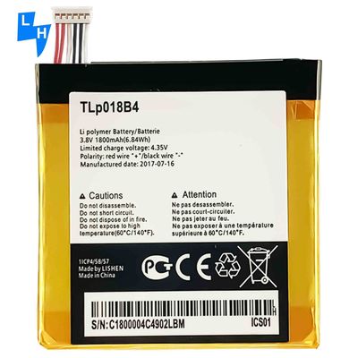 OT7025 OT6030 alcatel One Touch idol Batteria per cellulare TLP018B4 3.8V 1500mAh