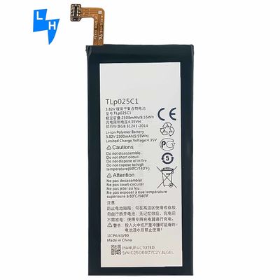 Batteria per telefono cellulare a doppia protezione IC per Alcatel TLP025C1 TLP025C2 OT5056 2500mAh