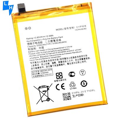 Protezione a doppio circuito integrato Batteria per telefono cellulare da 3250mAh per ASUS Zenfone 4 ZE554KL C11P1618