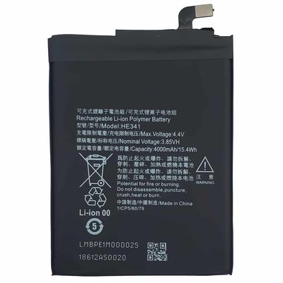 HE341 4000mAh 3.85V 341 Batteria polimerica ricaricabile agli ioni di litio per Nokia 2.1 TA-1092