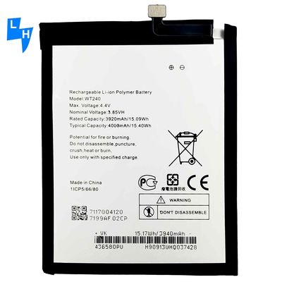 500PCS Batteria Li-ion originale di sostituzione WT240 per Nokia 2.3 3.2 2.4 4000mAh 3.85V