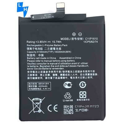 Batteria ricaricabile C11P1610 per ASUS Zenfone 4 Max Pegasus 3.85V 4100mAh Sostituzione
