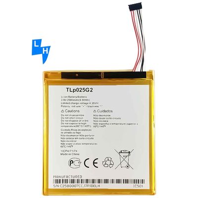 Batteria ricaricabile per cellulare Alcatel TLp025G2 2580mAh OT9003 9003X