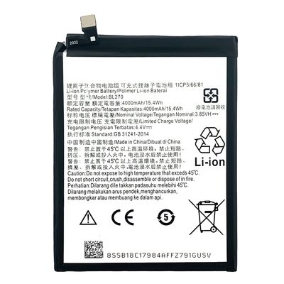 BL270 3200mAh Batteria polimerica agli ioni di litio per Motorola G6 Play XT1922 3.85V ricaricabile
