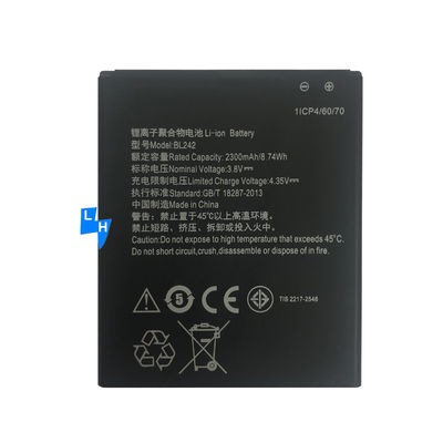 2300mAh BL242 VIBE C A2020 A6010 K3 K30 batteria al litio per telefono cellulare Lenovo A6000